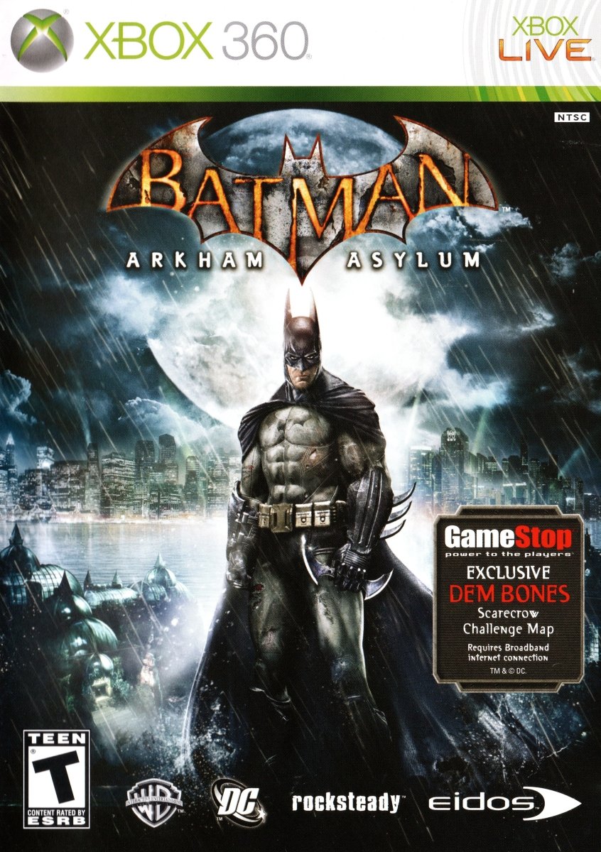 Batman: Arkham Asylum - Xbox 360 - Retro Island Gaming