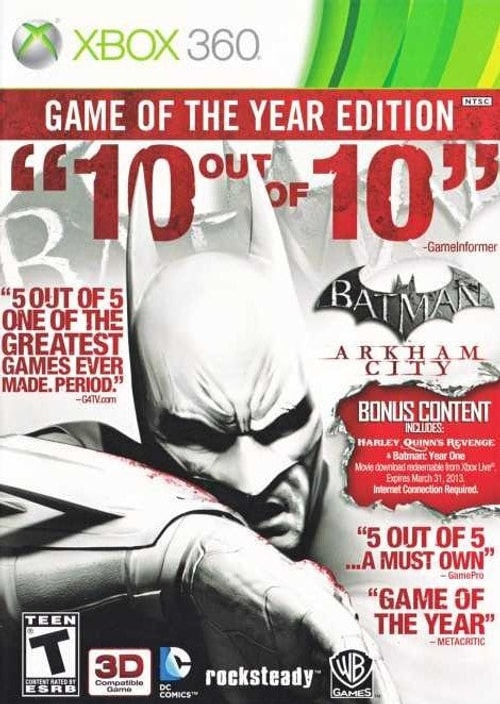 Batman: Arkham City [Game of the Year] - Xbox 360 - Retro Island Gaming