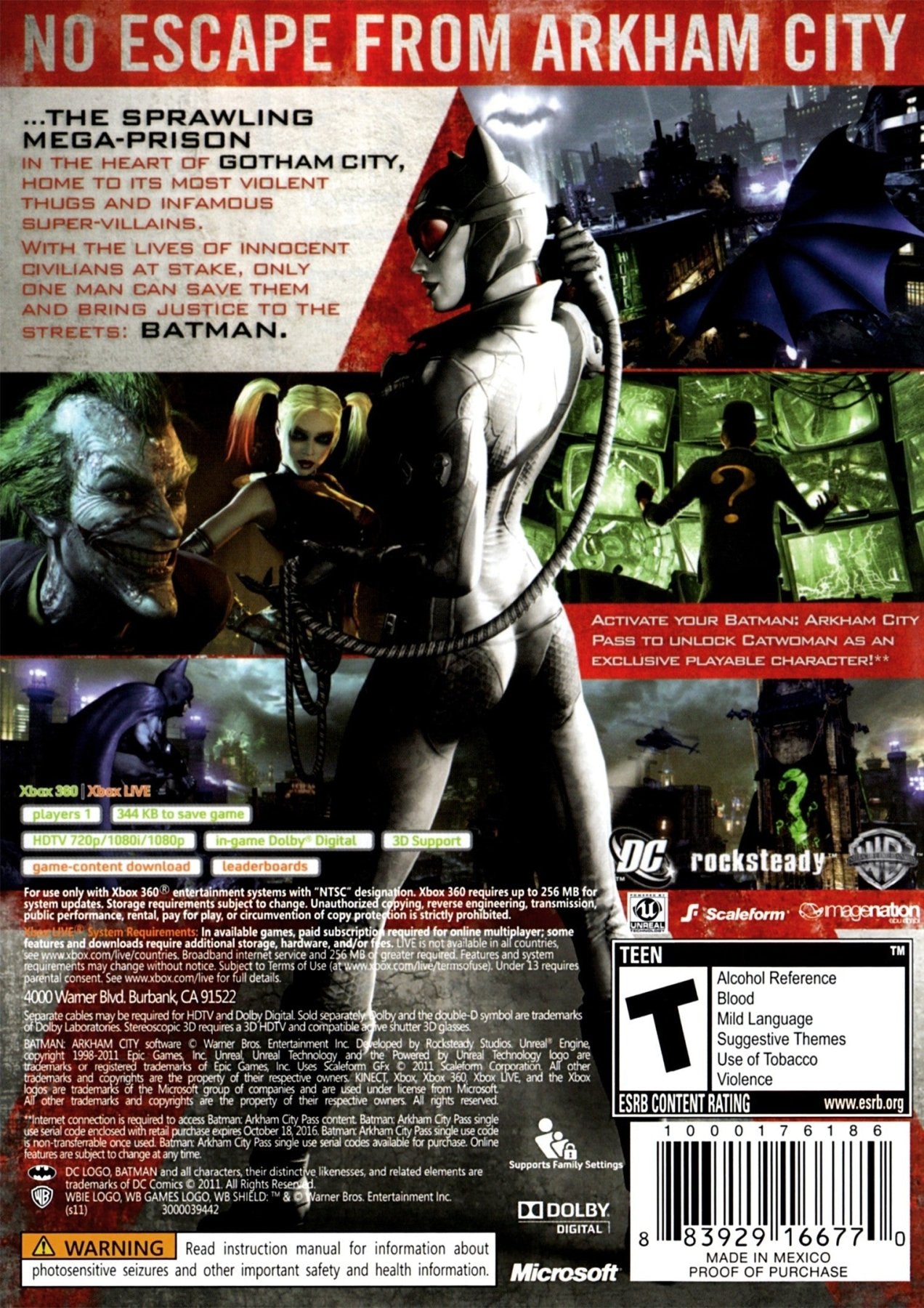 Batman: Arkham City [Game of the Year] - Xbox 360 - Retro Island Gaming