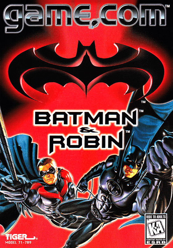 Batman & Robin - Game.Com - Retro Island Gaming