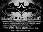 Batman & Robin - Game.Com - Retro Island Gaming