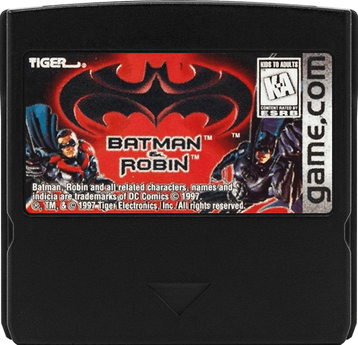 Batman & Robin - Game.Com - Retro Island Gaming