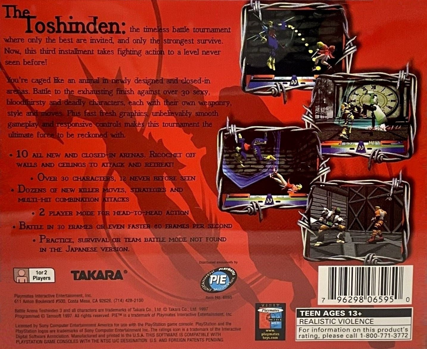 Battle Arena Toshinden 3 - Playstation - Retro Island Gaming