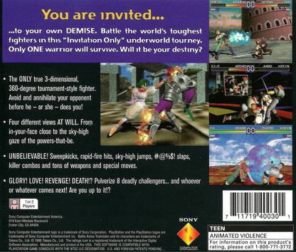 Battle Arena Toshinden - Playstation - Retro Island Gaming
