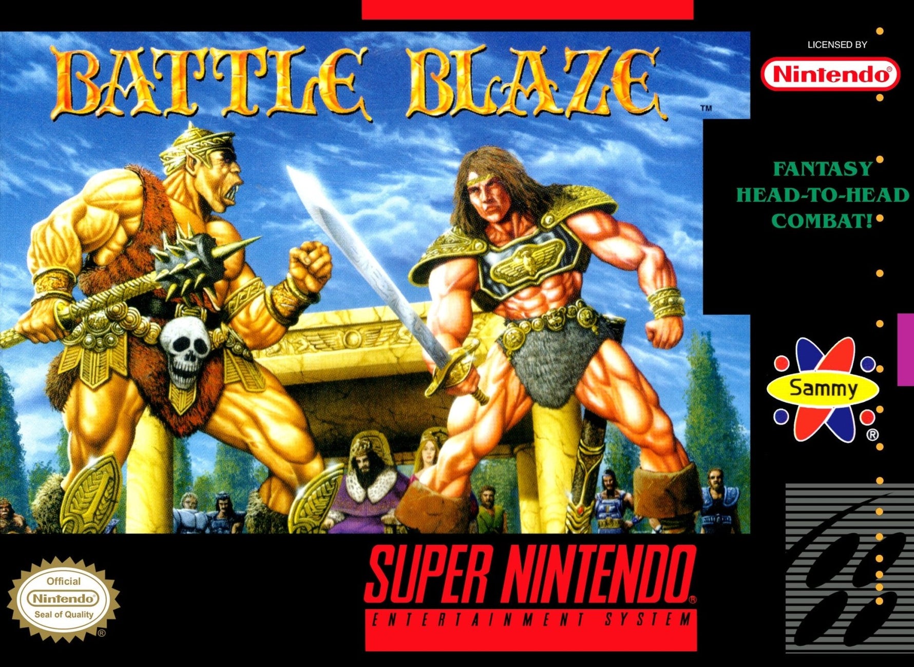 Battle Blaze - Super Nintendo - Retro Island Gaming