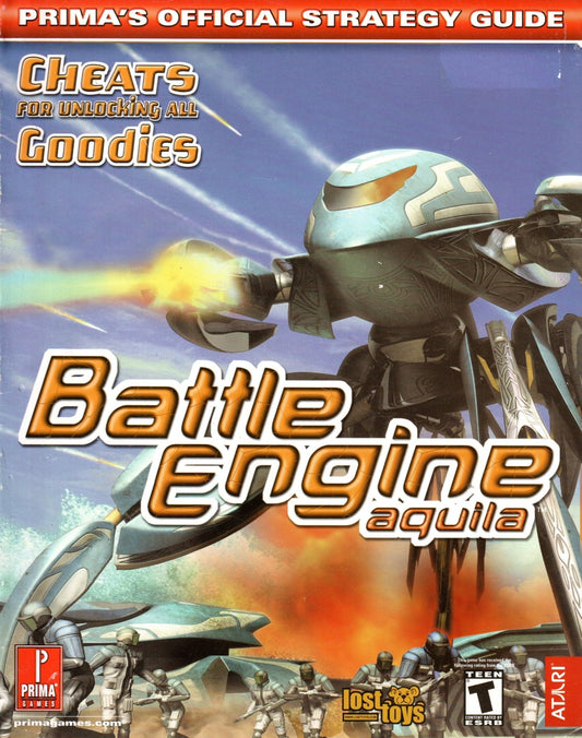 Battle Engine Aquila Prima's Official Strategy Guide - Guide Book - Retro Island Gaming