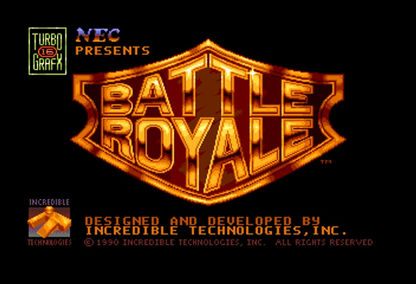 Battle Royale - TurboGrafx - 16 - Retro Island Gaming