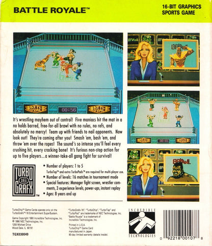 Battle Royale - TurboGrafx - 16 - Retro Island Gaming
