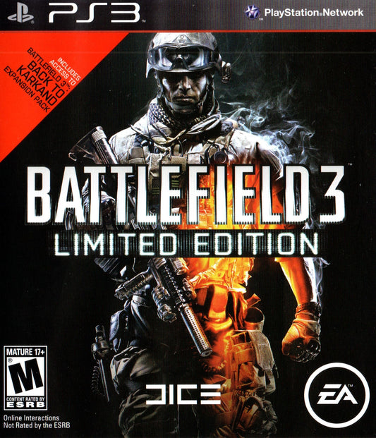 Battlefield 3 Limited Edition - Playstation 3 - Retro Island Gaming