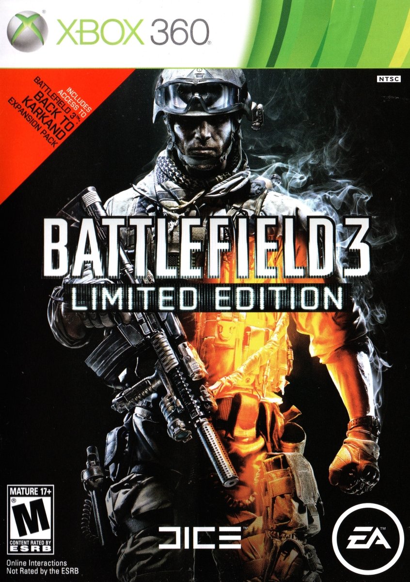 Battlefield 3 [Limited Edition] - Xbox 360 - Retro Island Gaming