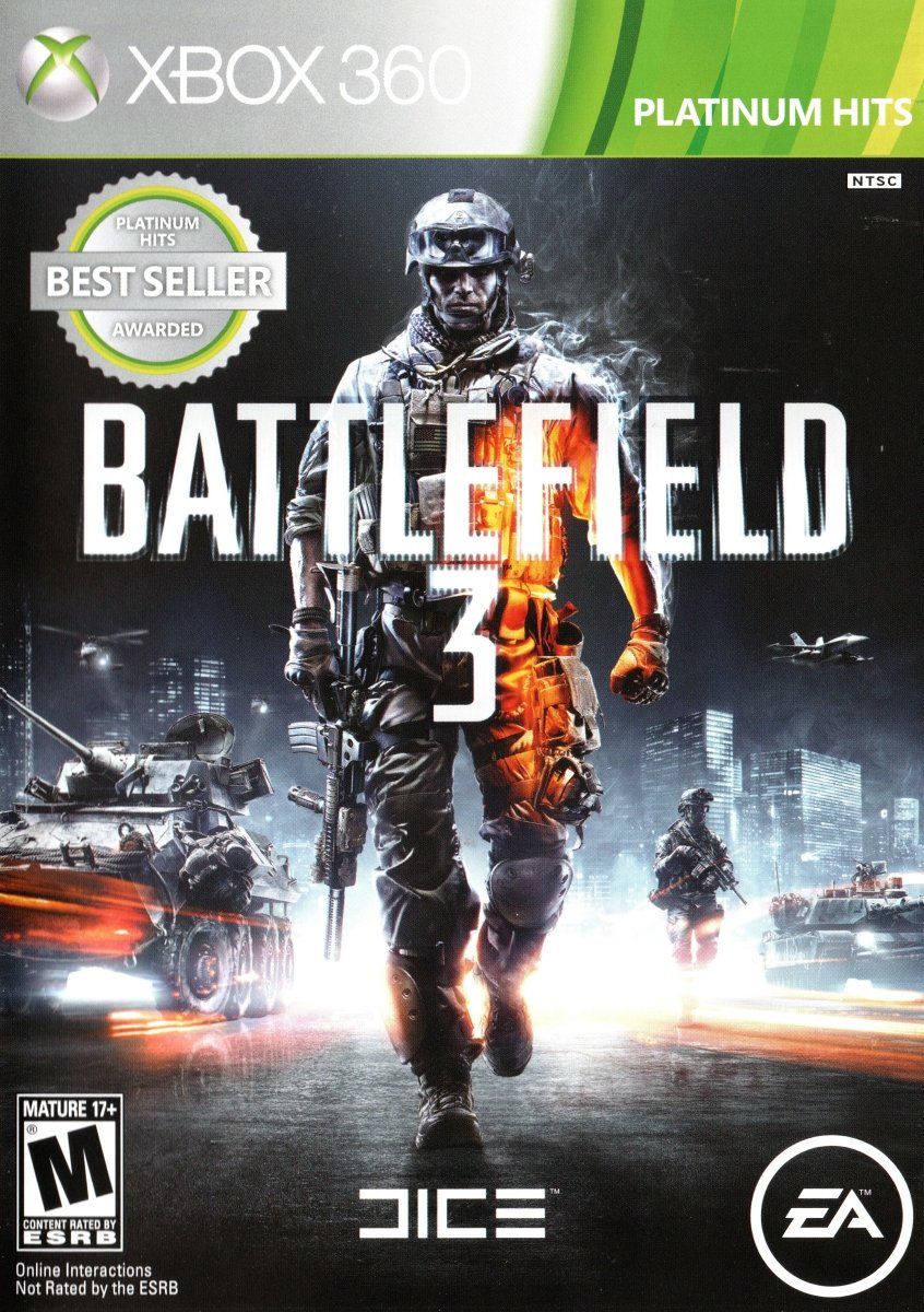 Battlefield 3 [Platinum Hits] - Xbox 360 - Retro Island Gaming