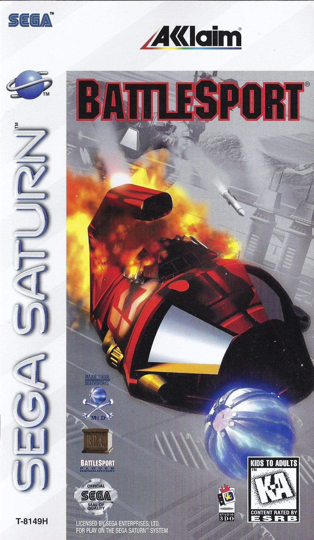 Battlesport - Sega Saturn - Retro Island Gaming