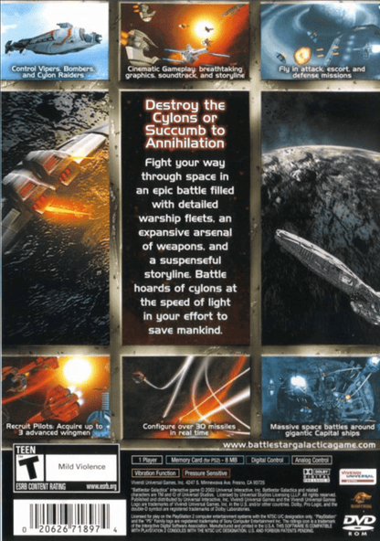 Battlestar Galactica - Playstation 2 - Retro Island Gaming
