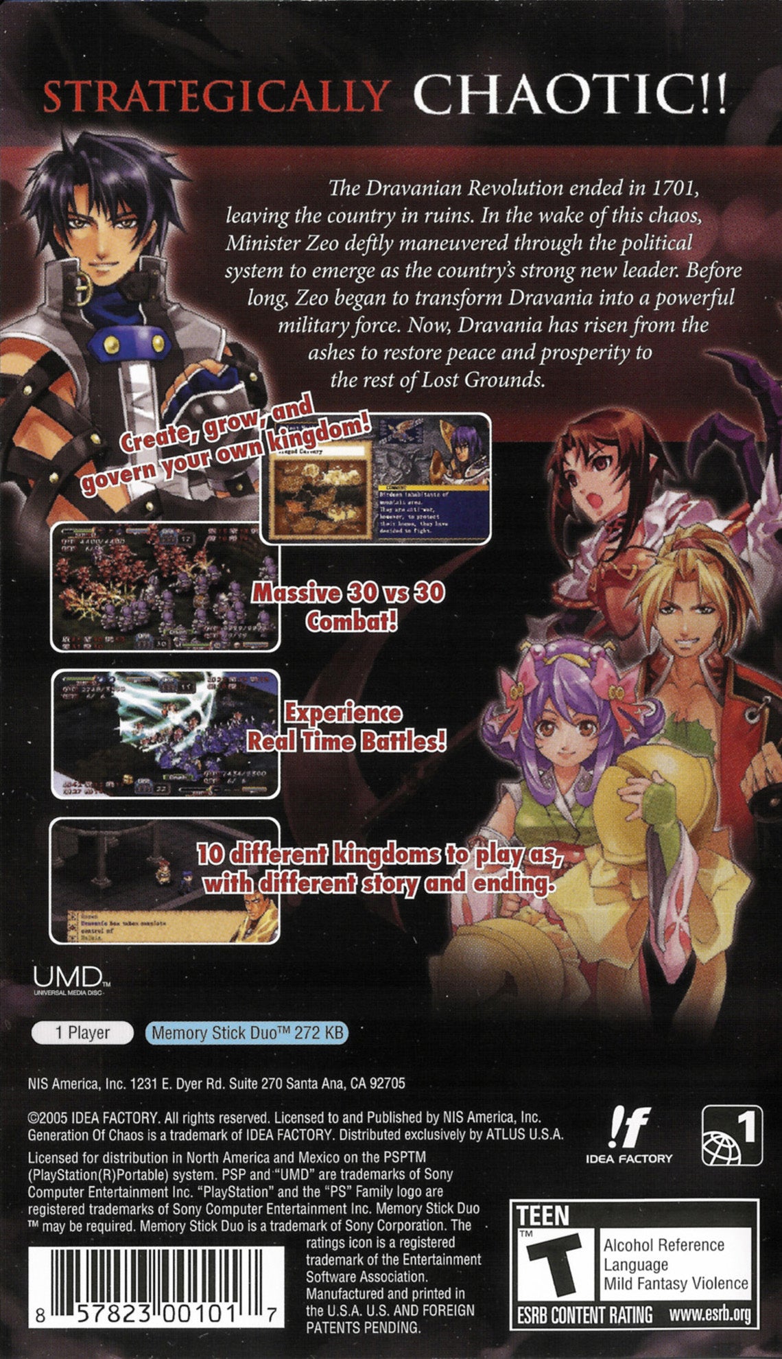 Generación del Caos - PSP