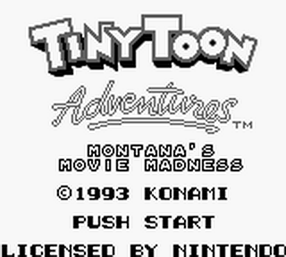Tiny Toon Adventures 2 Montana's Movie Madness - GameBoy