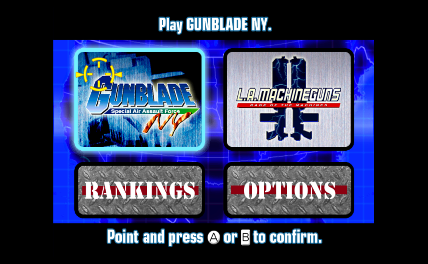 Gunblade NY & LA Machineguns Arcade Hits Pack - Wii