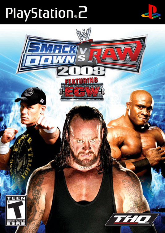 WWE Smackdown vs. Raw 2008 - Playstation 2 - Retro Island Gaming