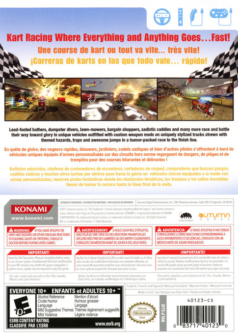 Jimmie Johnson's Anything with an Engine - Wii