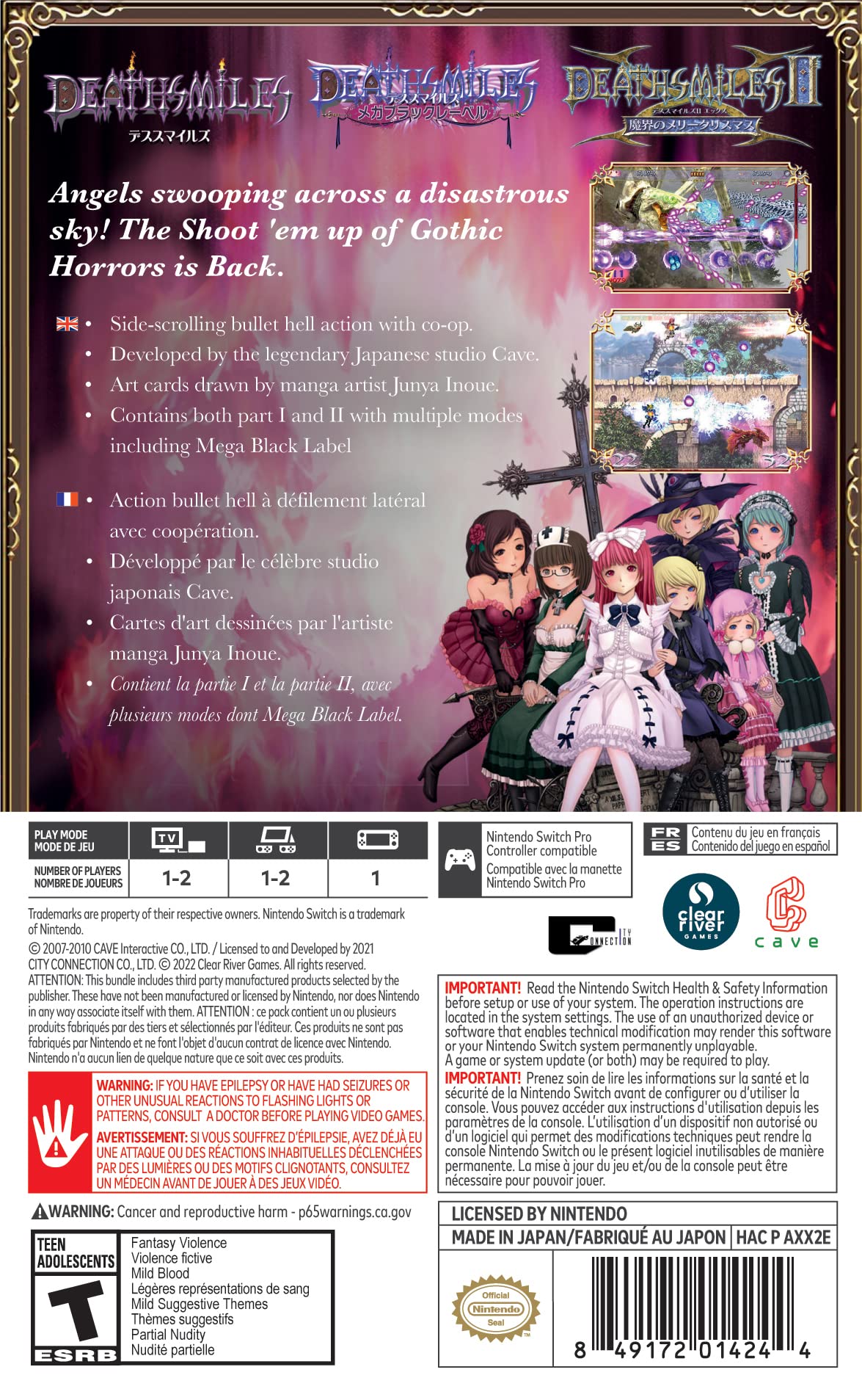 DeathSmiles I & II - Nintendo Switch