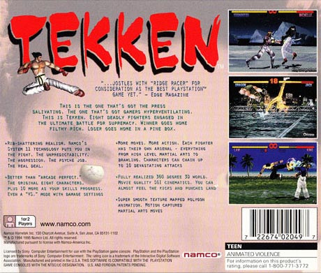 Tekken [Greatest Hits] - Playstation