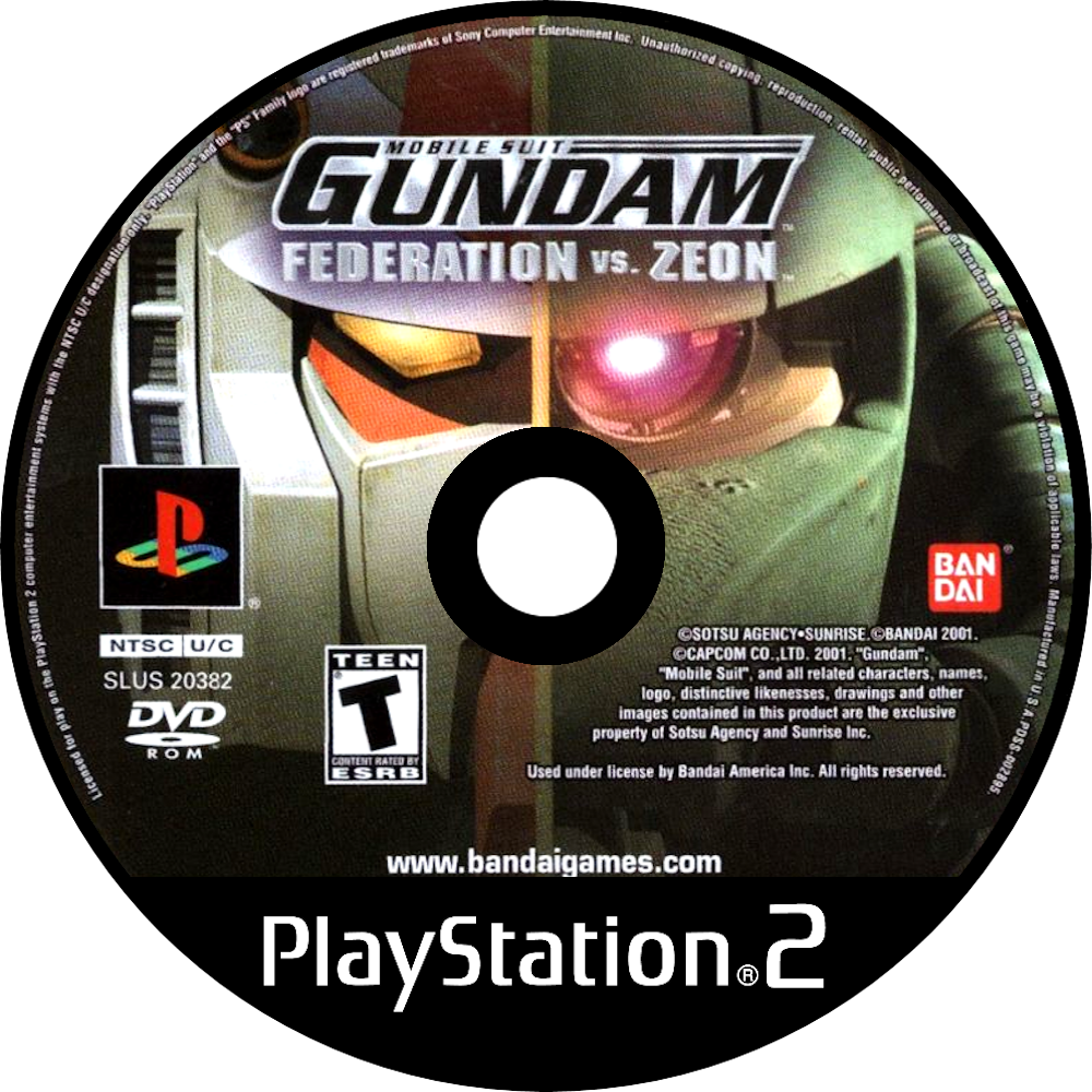 Mobile Suit Gundam Federation vs Zeon - Playstation 2