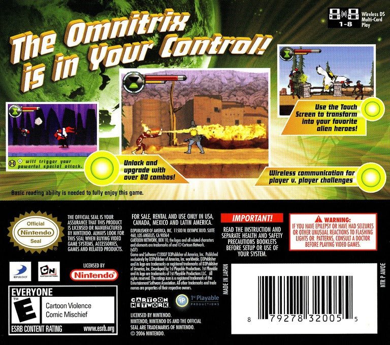 Ben 10 Protector of Earth - Nintendo DS - Retro Island Gaming