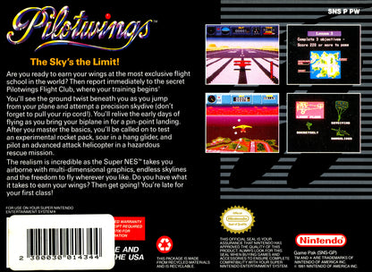 Pilotwings - Super Nintendo - Retro Island Gaming