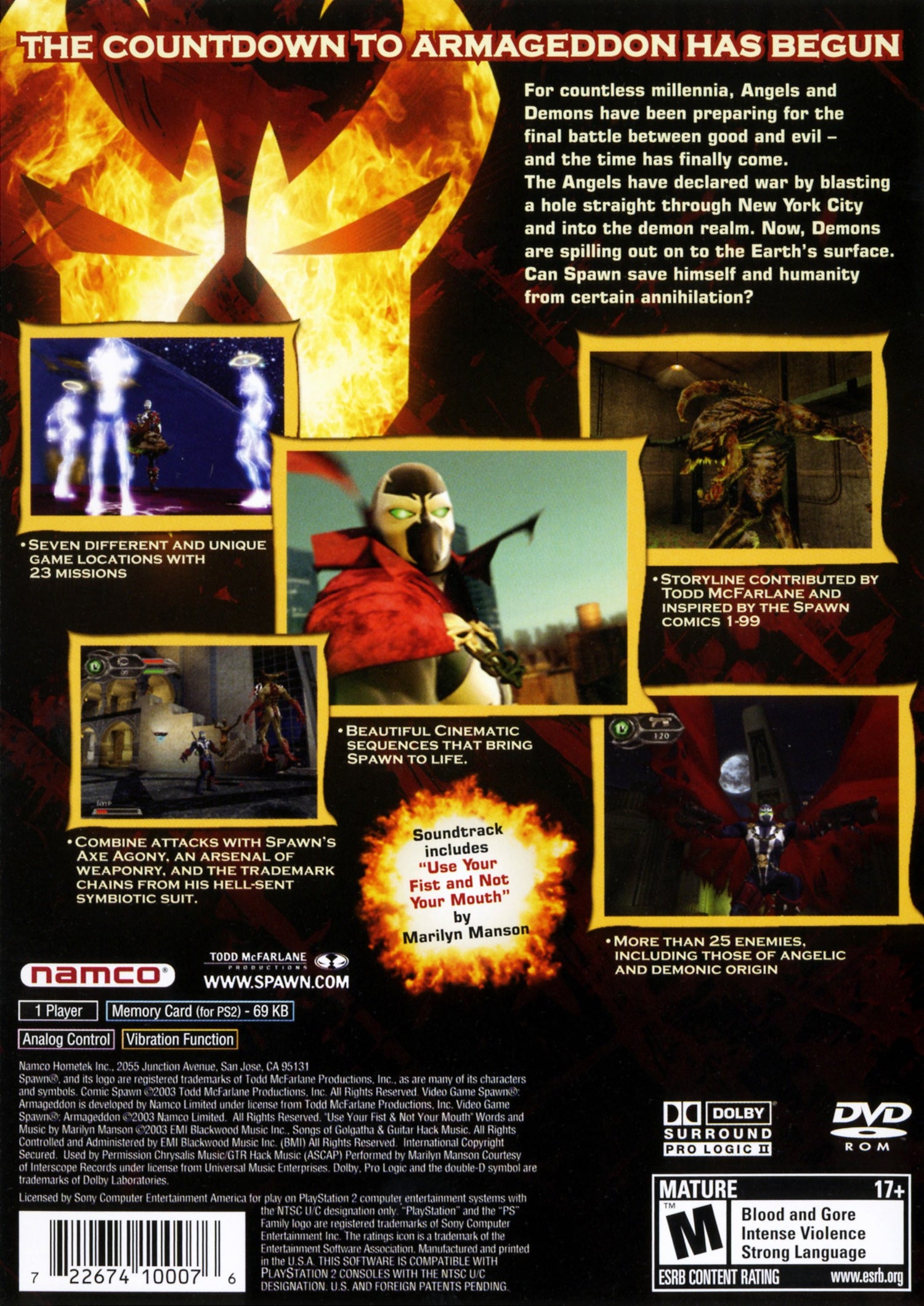 Spawn Armageddon - Playstation 2