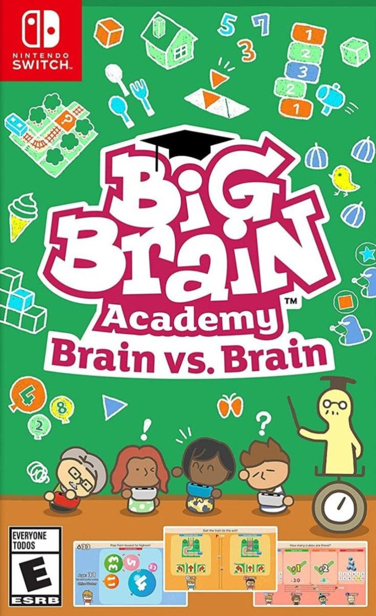 Big Brain Academy: Brain vs. Brain - Nintendo Switch - Retro Island Gaming