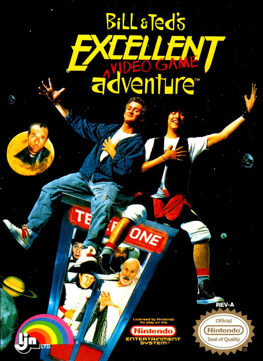 Bill and Ted's Excellent Video Game - NES - Retro Island Gaming