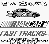 Bill Elliott's NASCAR Fast Tracks - GameBoy - Retro Island Gaming