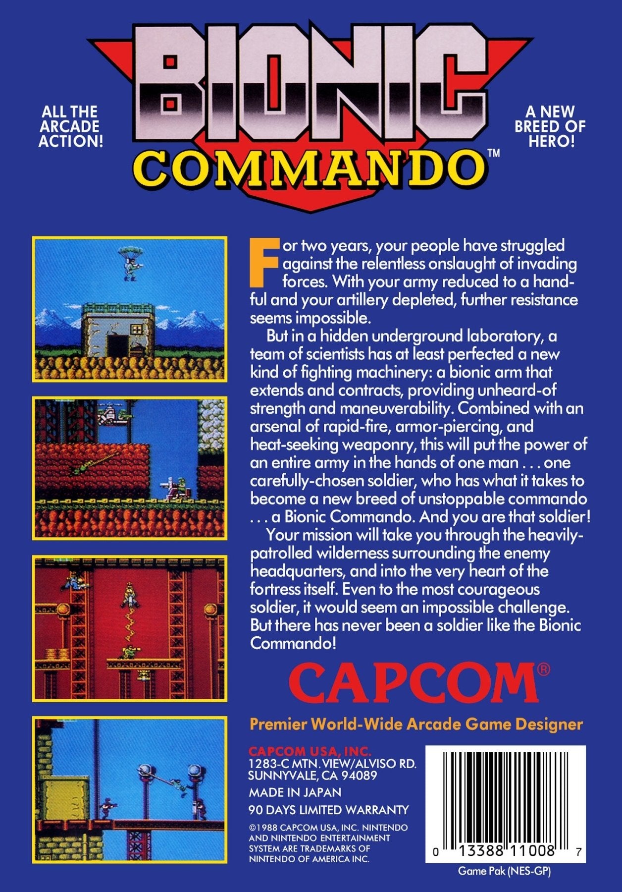 Bionic Commando - NES - Retro Island Gaming