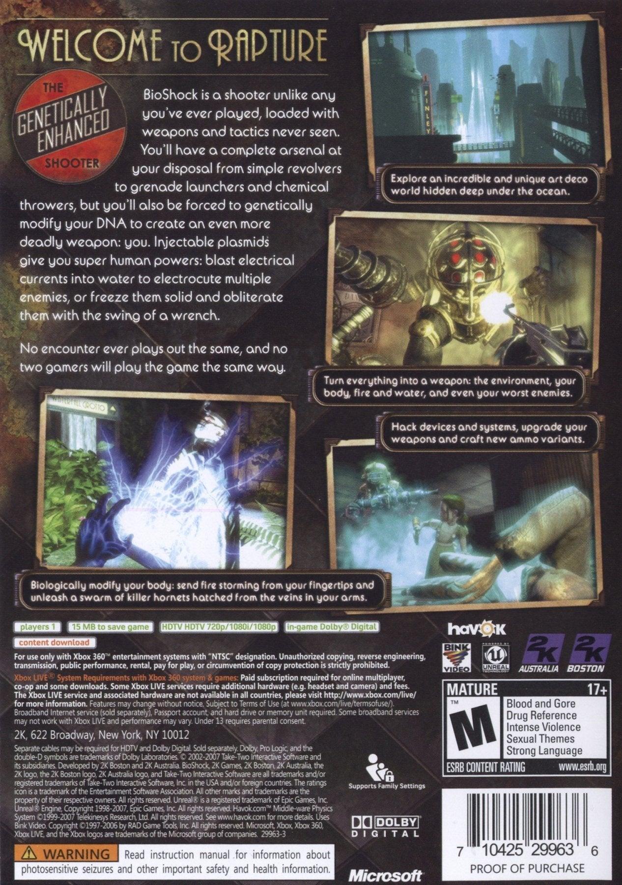 Bioshock - Xbox 360 - Retro Island Gaming