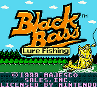 Black Bass Lure Fishing - GameBoy Color - Retro Island Gaming