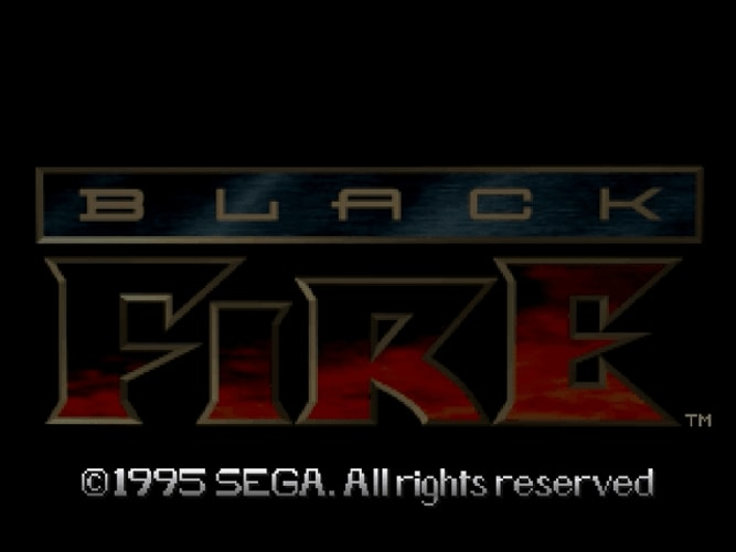 Black Fire - Sega Saturn - Retro Island Gaming