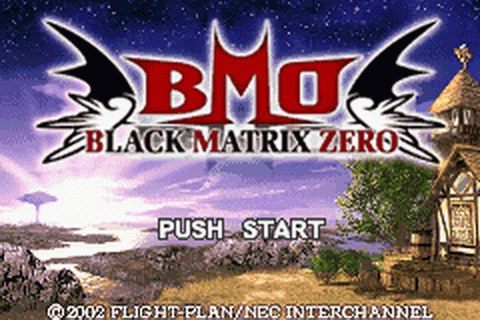 Black Matrix Zero - JP GameBoy Advance - Retro Island Gaming