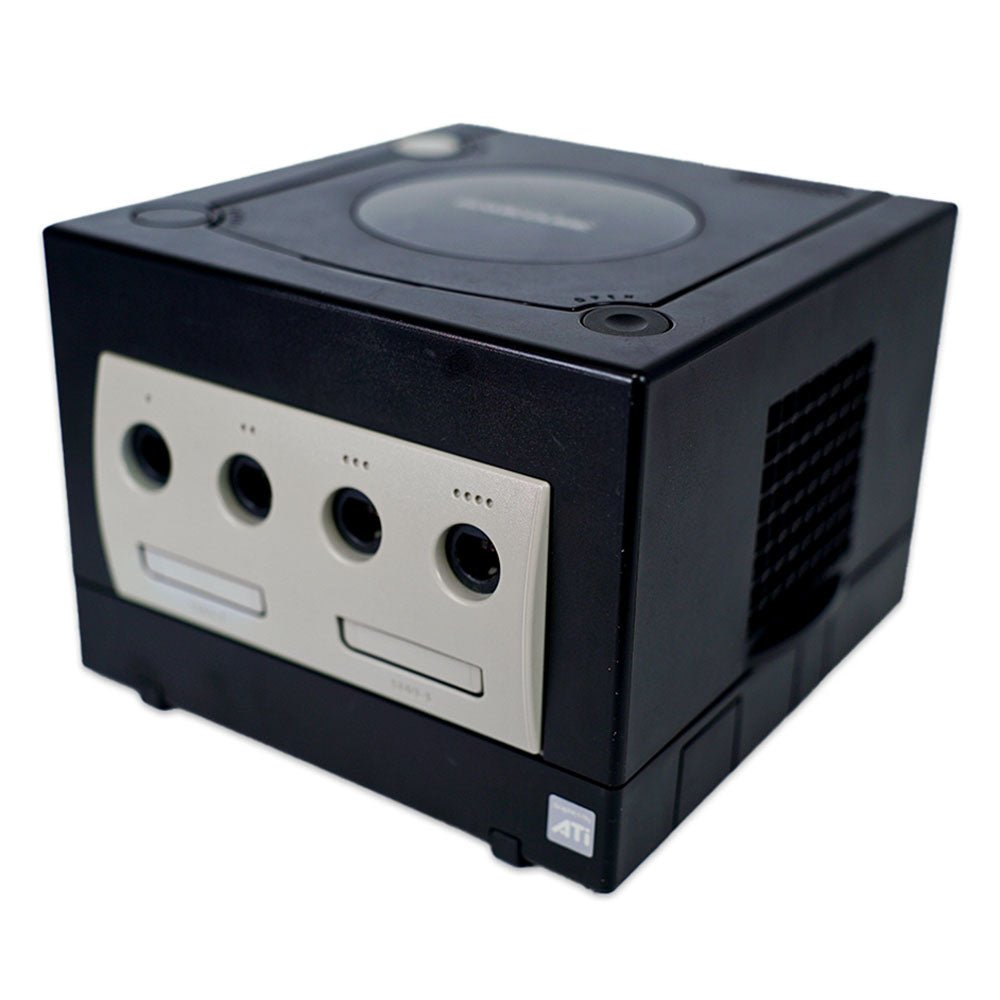 Black Nintendo GameCube System [DOL - 001] - Certified Tested & Cleaned - Retro Island Gaming