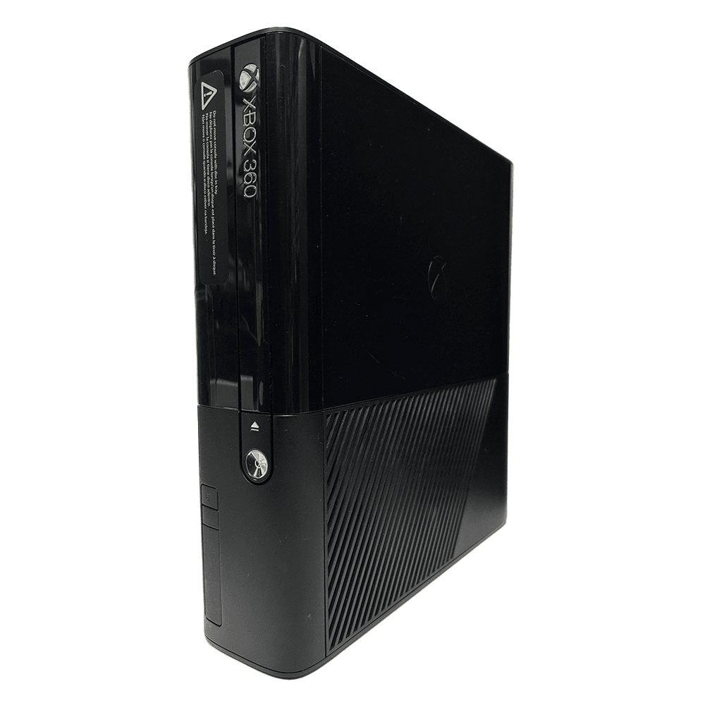 Black Xbox 360 E System - Certified Tested & Cleaned - Retro Island Gaming