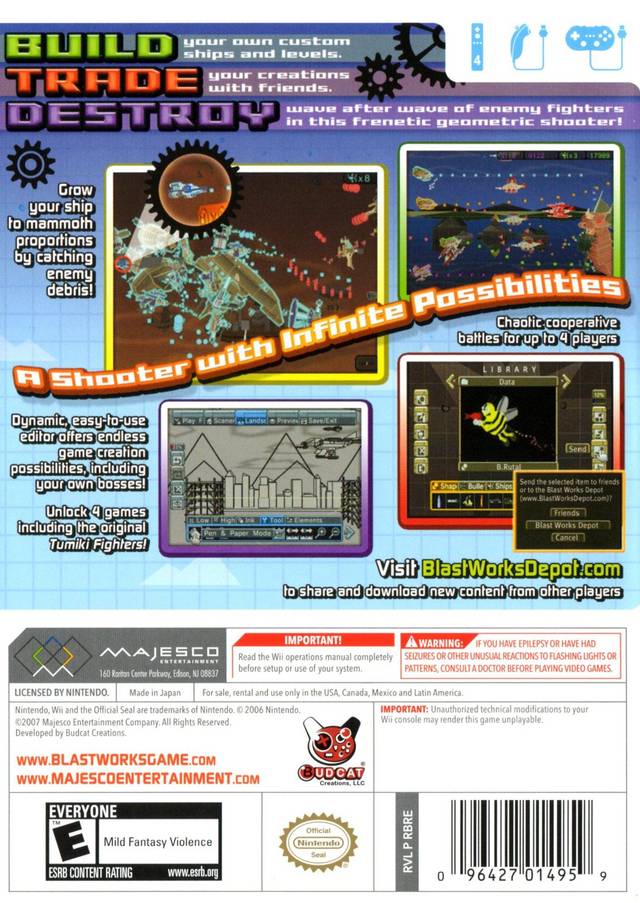 Blast Works Build Trade Destroy - Wii - Retro Island Gaming
