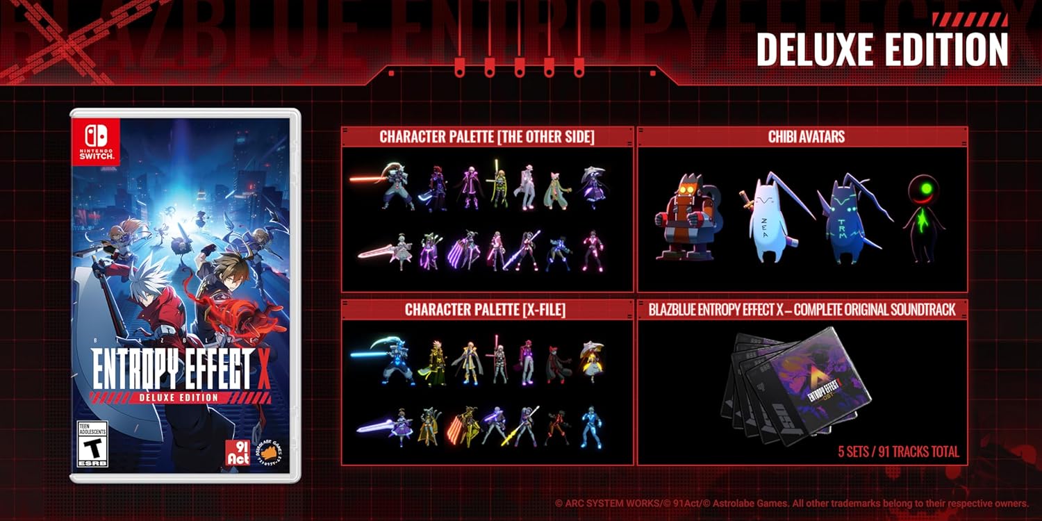 Blazblue Entropy Effect X: Deluxe Edition - Nintendo Switch - Retro Island Gaming