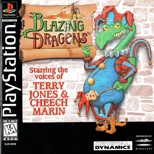 Blazing Dragons - Playstation - Retro Island Gaming