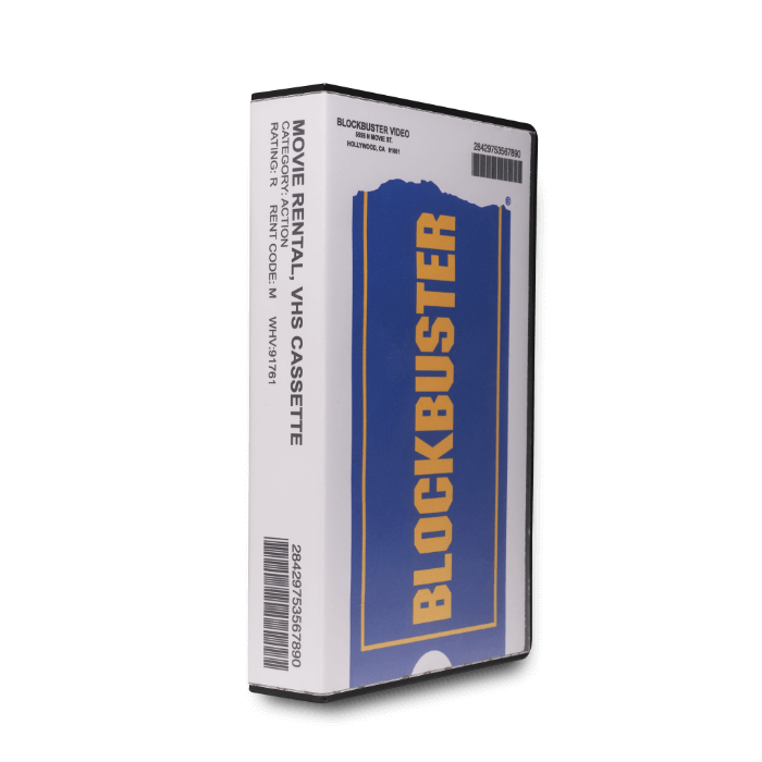 Blockbuster® Mini VHS Cassette Game Case for Nintendo Switch - Retro Fighters - Retro Island Gaming