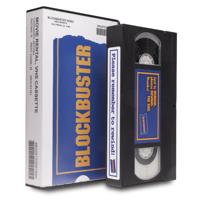 Blockbuster® Mini VHS Cassette Game Case for Nintendo Switch - Retro Fighters - Retro Island Gaming