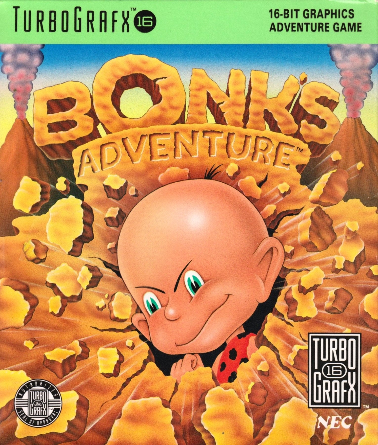 Bonk's Adventure - TurboGrafx - 16 - Retro Island Gaming