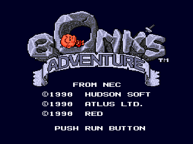 Bonk's Adventure - TurboGrafx - 16 - Retro Island Gaming