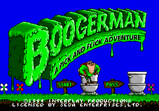 Boogerman A Pick and Flick Adventure - Sega Genesis - Retro Island Gaming