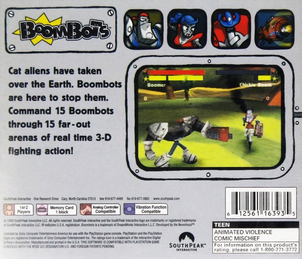 Boombots - Playstation - Retro Island Gaming