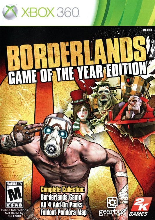 Borderlands [Game of the Year] - Xbox 360 - Retro Island Gaming