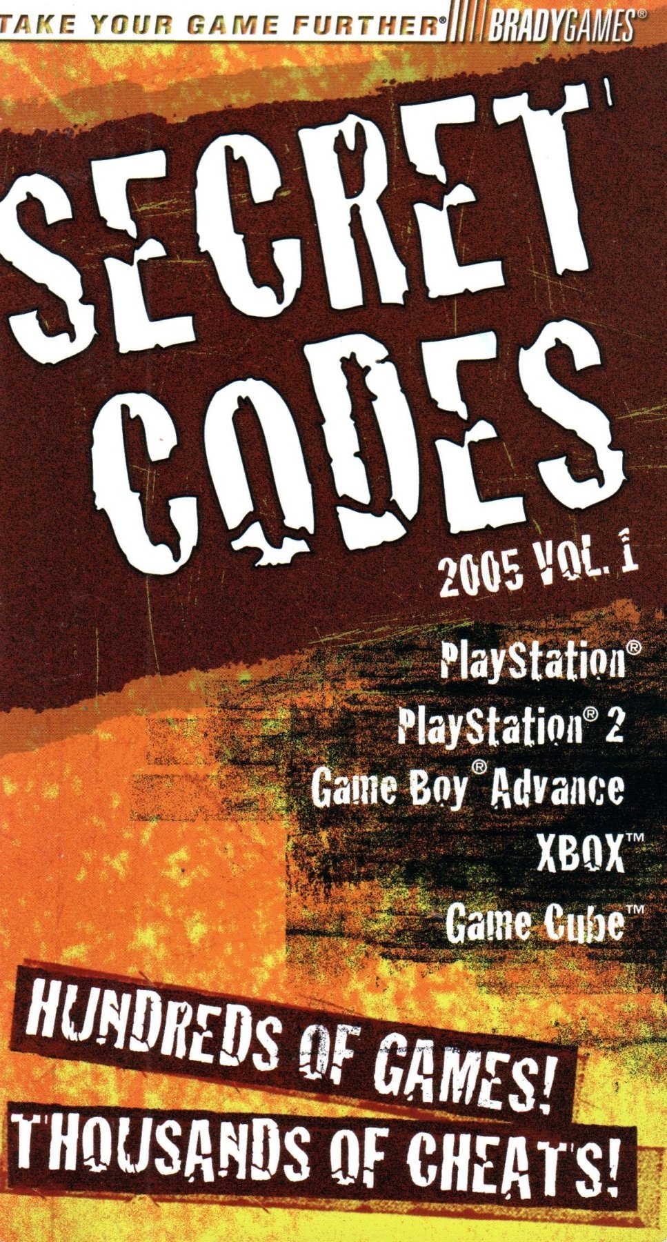 BradyGames Secret Codes 2005 Volume 1 - Guide Book - Retro Island Gaming