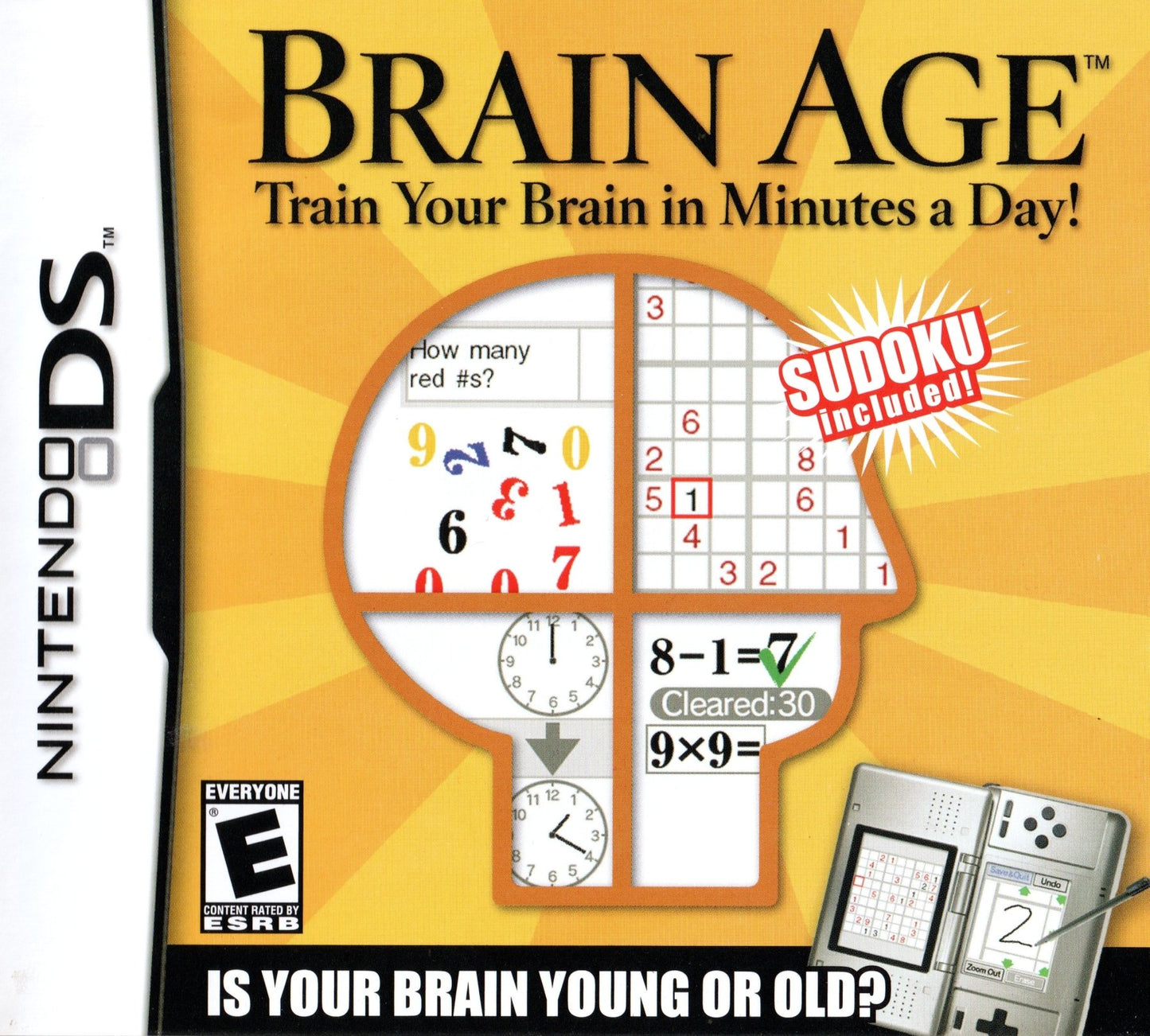 Brain Age - Nintendo DS - Retro Island Gaming